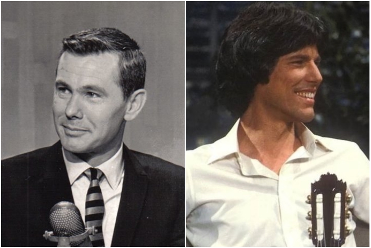 Johnny Carson and Cory Carson