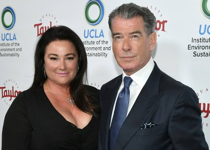 Pierce Brosnan and Wife