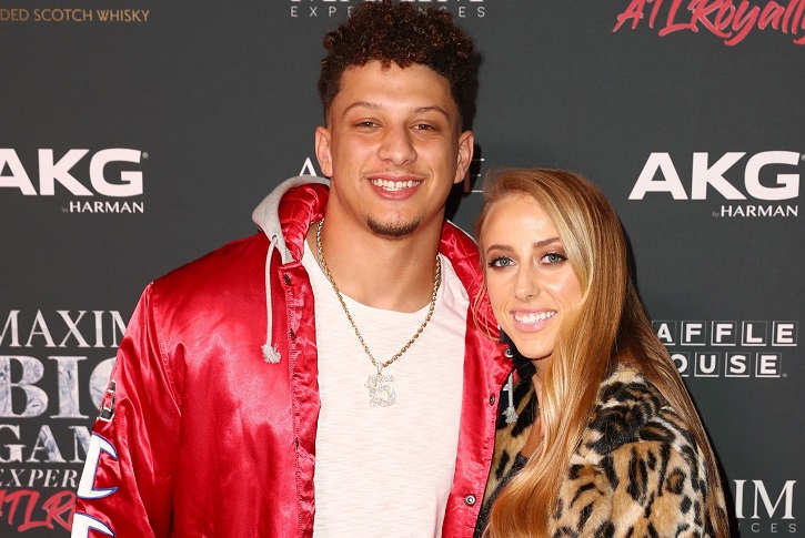 Patrick Mahomes and Brittany Matthews