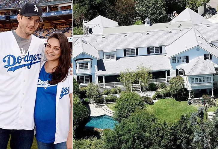 Ashton Kutcher & Mila Kunis – $10 Million, Beverly Hills