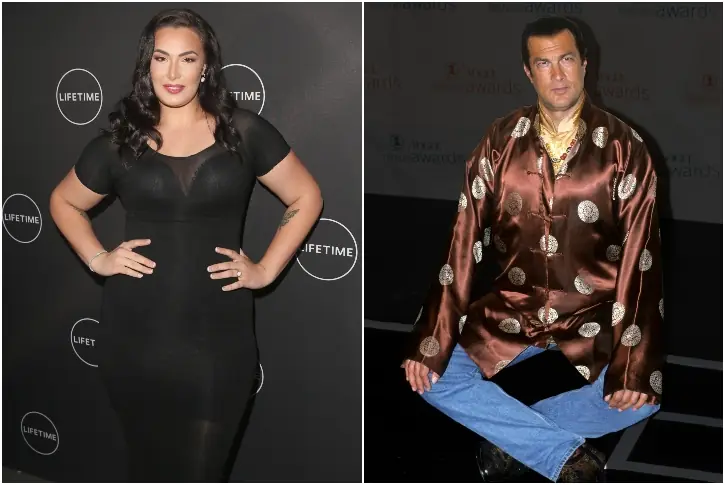 Arissa LeBrock and Steven Seagal