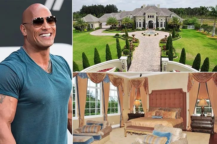 Dwayne “La Roca” Johnson – Florida, 3,4 millones de dólares aproximadamente