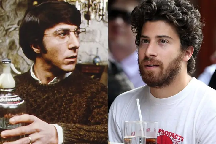 Jake Hoffman and Dustin Hoffman