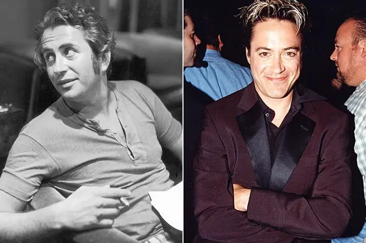 Robert Downey Sr. and Robert Downey Jr.