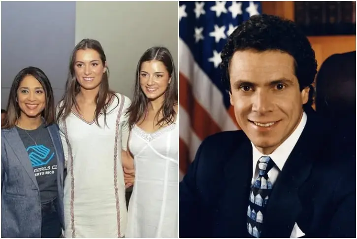 Mariah, Michaela, and Cara Kennedy Cuomo – Andrew Cuomo