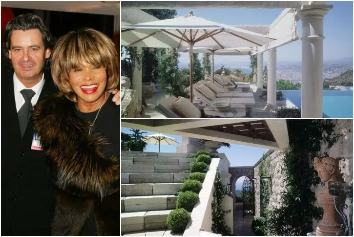Tina Turner and Erwin Bach – Est. $7.6 Million, Nice, France