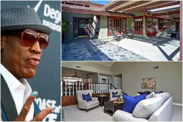 Dennis Rodman – Est. $1.1 Million, Saddle Hill Ranch