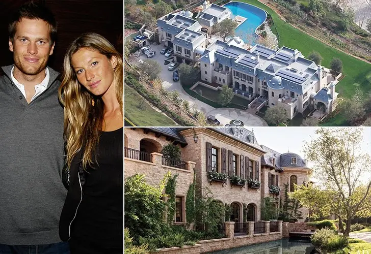 Tom Brady & Gisele Bündchen – $20 Million, California