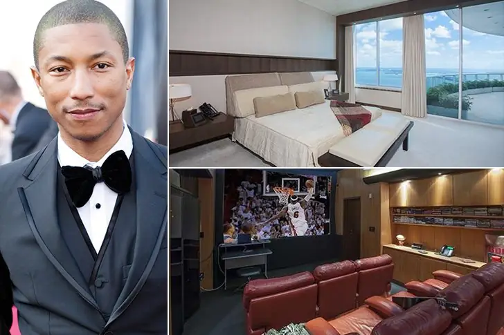 Pharrell Williams – Estimated $11 Million, Miami