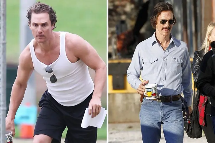 Matthew McConaughey – 42lbs – Removed All Meat From His Diet & Mainly Ate Vegetables