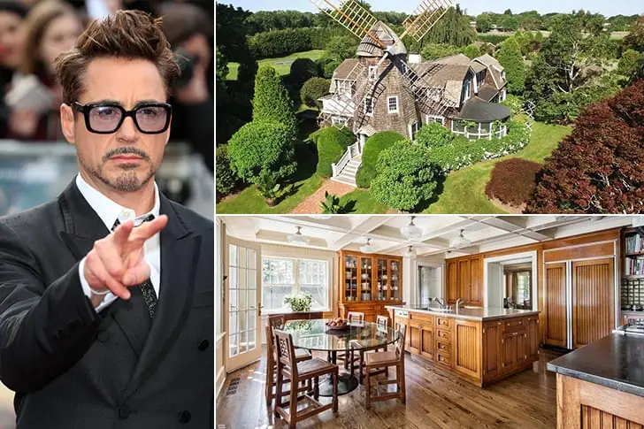 ROBERT DOWNEY JR.  – EAST HAMPTONS, 11,9 MILLONES DE DÓLARES APROXIMADAMENTE