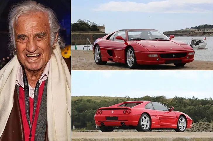 Jean-Paul Belmondo – une Ferrari F355 GTS