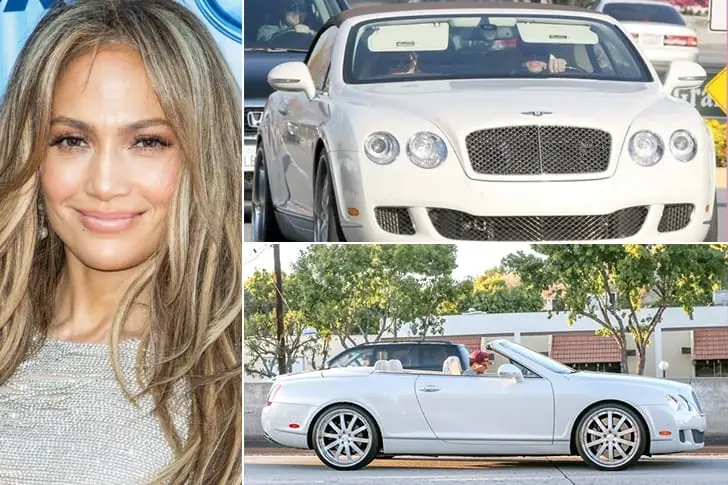 Jennifer Lopez – Bentley Continental Gtc, Estimated $250k