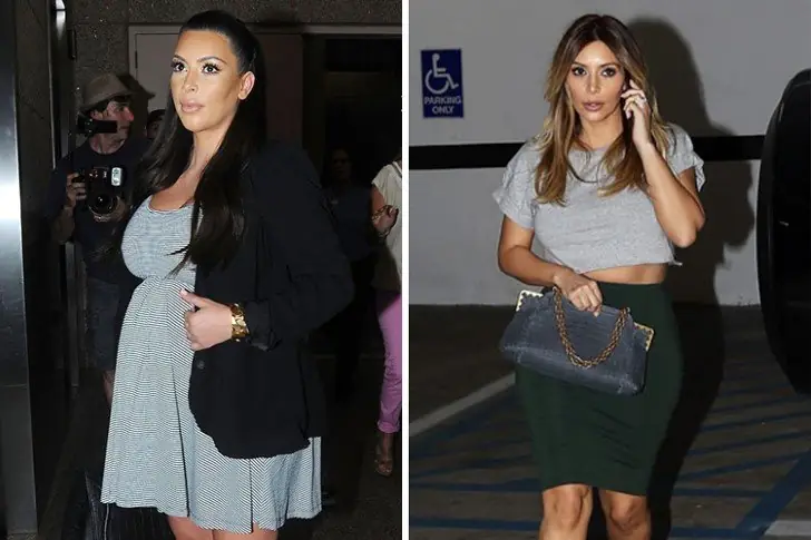 Kim Kardashian – 70lbs – Healthy Eating & Light Workouts