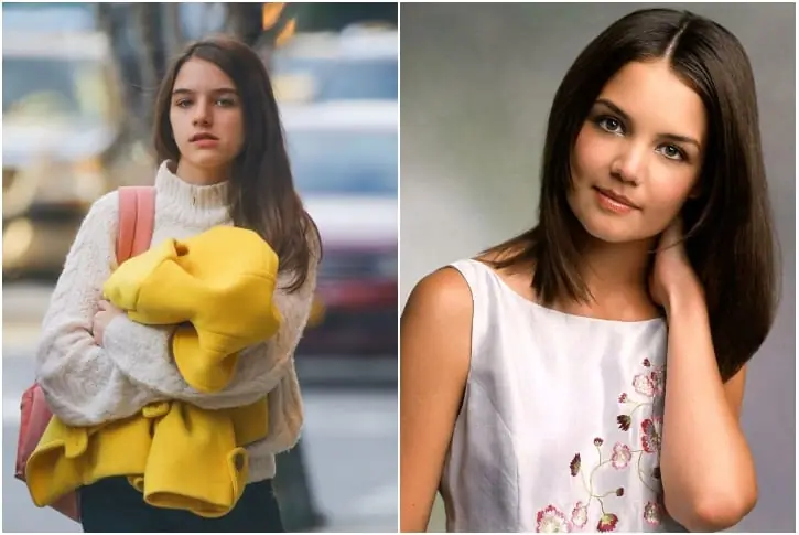 Suri Cruise and Katie Holmes