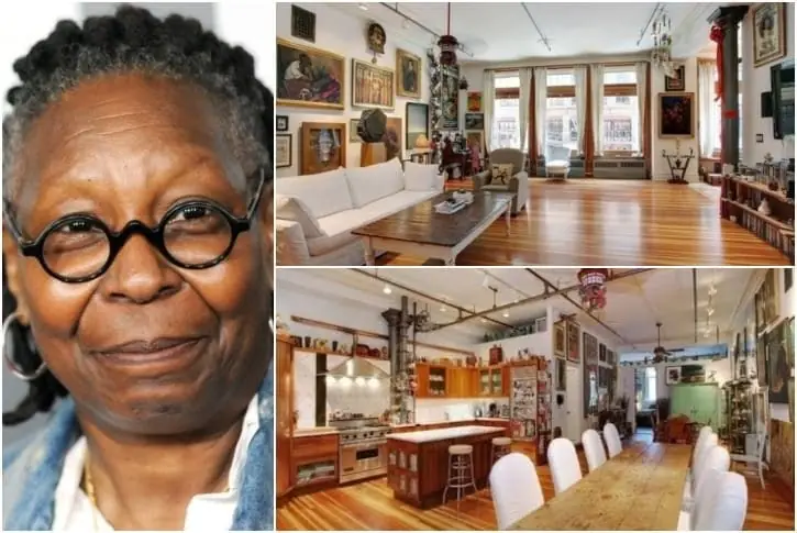 Whoopi Goldberg – EST. $3.9 million, Soho, New York