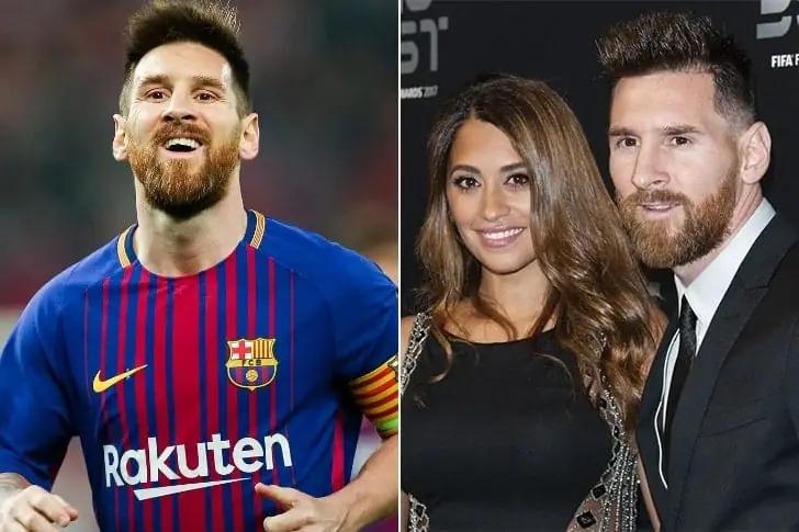 LIONEL MESSI & ANTONELLA ROCCUZZO