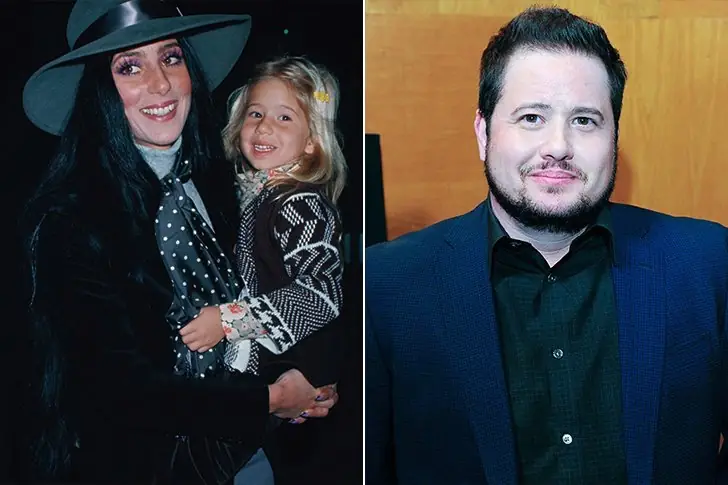 Chaz Bono and Cher