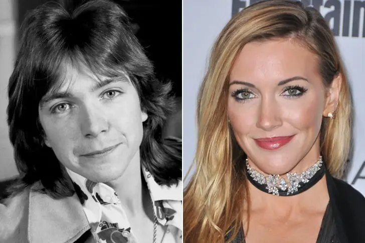 David Cassidy and Katie Cassidy