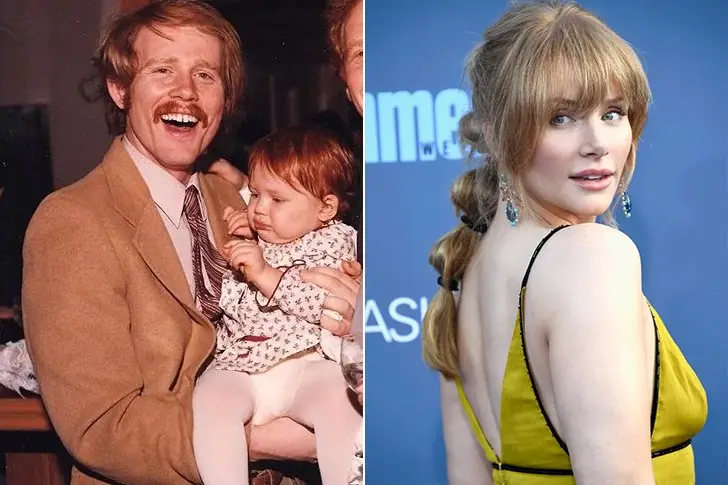 Bryce Dallas Howard and Ron Howard