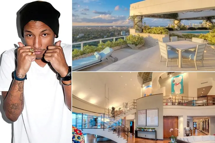 PHARRELL WILLIAMS – MIAMI, 11 MILLONES DE DÓLARES APROXIMADAMENTE