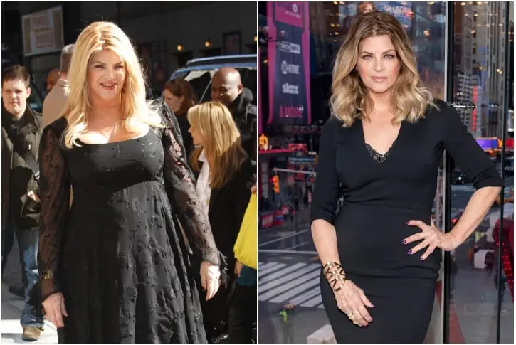 Kirstie Alley – 50lbs – Healthy Diet Plan and Frequent Workout Sessions