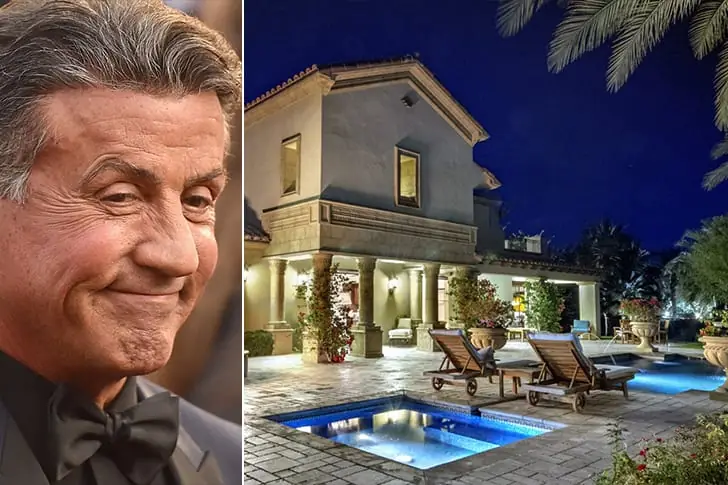 Sylvester Stallone – Beverly Hills, 10 millones de dólares aproximadamente