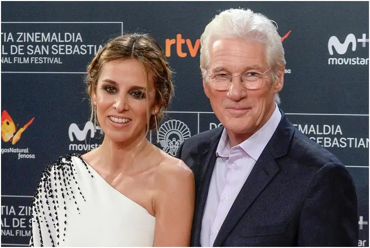 Richard Gere and Alejandra Silva – 1 Year