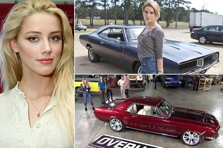 Amber Heard – Ford Mustang, Estimated $150K