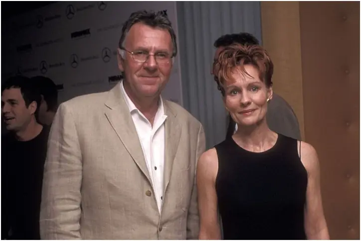 Tom Wilkinson and Diana Hardcastle – 32 years