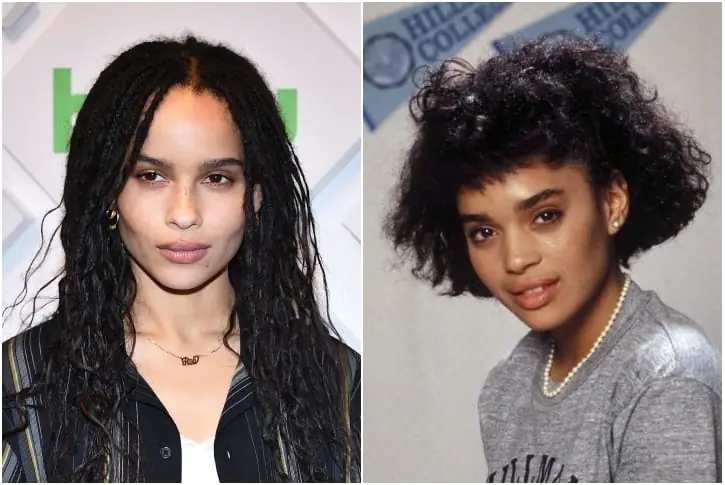Zoë Kravitz and Lisa Bonet