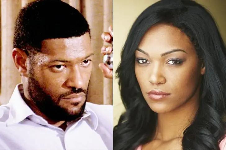 Laurence Fishburne and Montana Fishburne