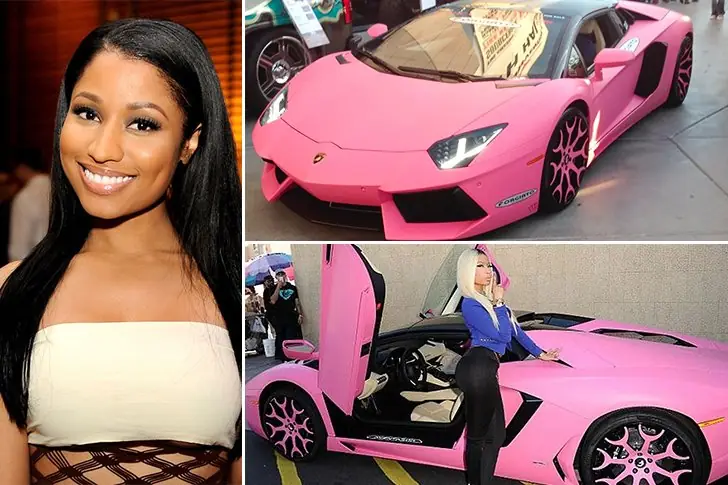 Nicki Minaj – Lamborghini Aventador, Estimated $400K