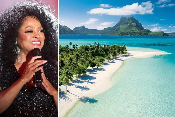 Diana Ross – Tahitian Island, Amount Undisclosed