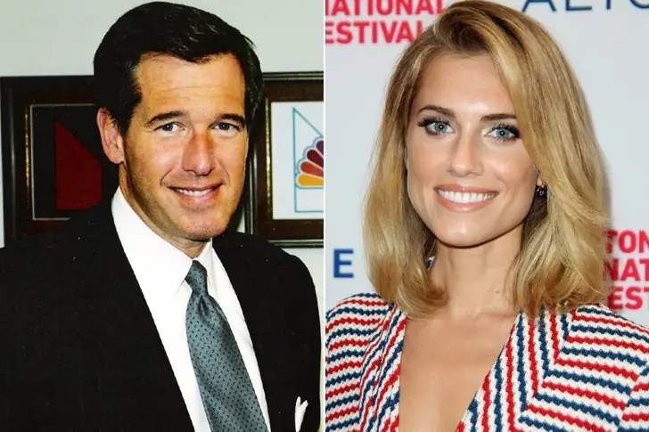 Allison Williams and Brian Williams