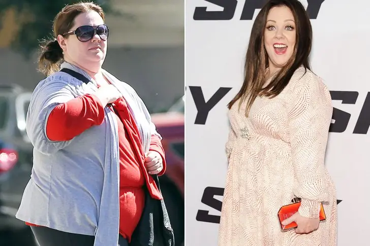 Melissa McCarthy – 75lbs – Varied, Balanced Diet & Frequent Workout Sessions