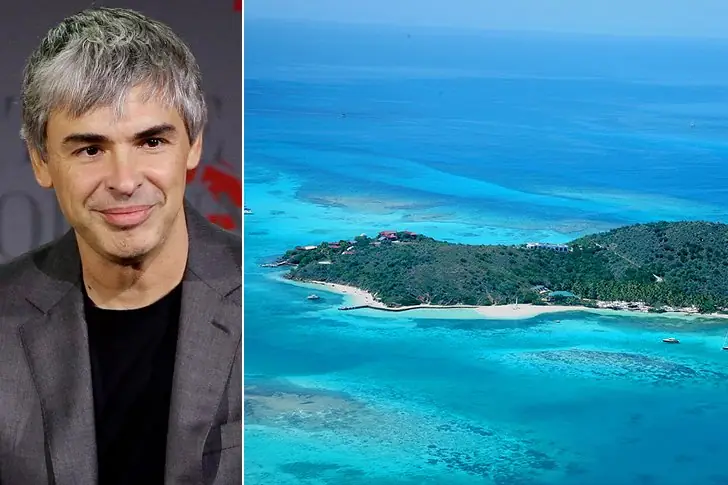 Larry Page – Eustasia Island, Amount Undisclosed