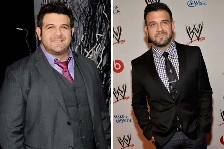 Adam Richman – 70lbs – Vegan Diet Plan & Regular Exercise