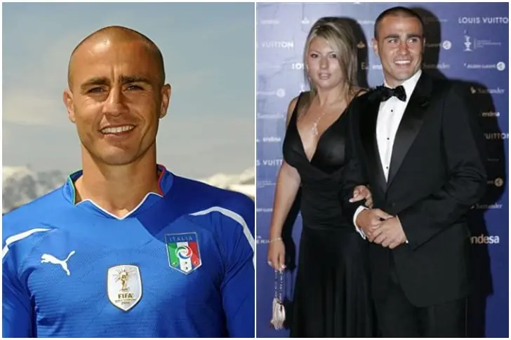 FABIO CANNAVARO & DANIELA ARENOSO