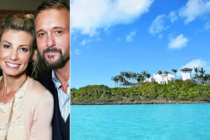 Tim McGraw & Faith Hill – Goat Cay, $1.2 Million