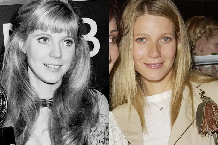 Gwyneth Paltrow and Blythe Danner