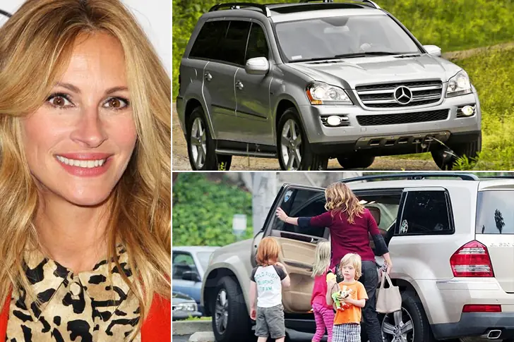 Julia Roberts – Mercedes-Benz GL320, Estimated $53K