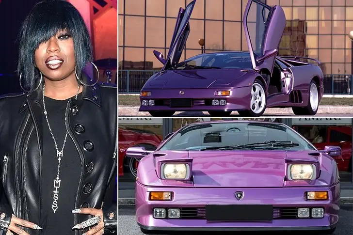 Missy Elliott – Lamborghini Diablo 3, avaliado em US$ 300 mil