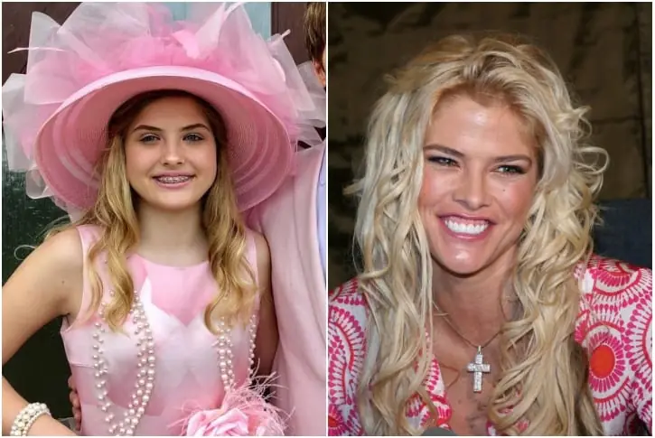 Dannielynn Birkhead and Anna Nicole Smith