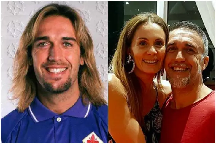 GABRIEL BATISTUTA & IRINA FERNANDEZ