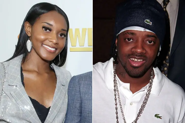 Shaniah Mauldin and Jermaine Dupri