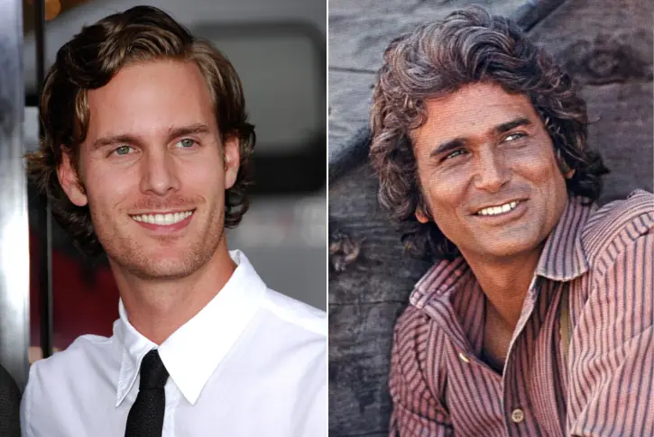Christopher Landon and Michael Landon