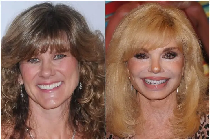 Deidre Hoffman and Loni Anderson