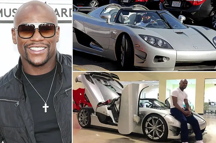 Floyd Mayweather – Koenigsegg CCXR Trevita, avaliado em US$ 4,8 milhões