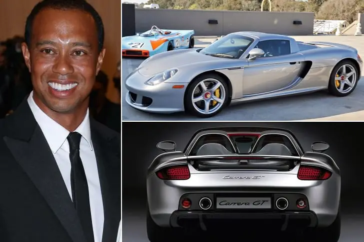 Tiger Woods – Porsche Carrera GT, avaliado em R$ 1,7 milhão
